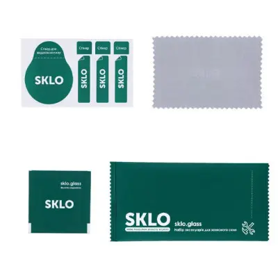 Захисне скло SKLO 3D OPPO A78 4G Чорне