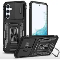 Чехол накладка Camshield Army Ring Samsung A356 (A35 5G)/A556 (A55 5G) Черная