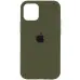 Чехол накладка HC iPhone 12/12 Pro Зеленая Dark Olive