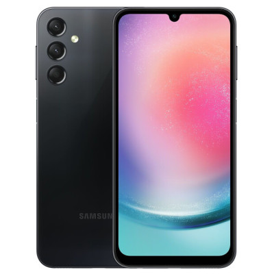 Смартфон Samsung Galaxy A24 6/128GB Black, черный