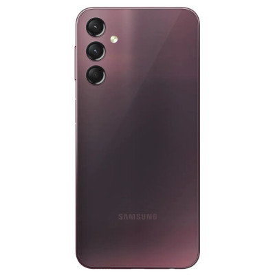 Смартфон Samsung Galaxy A24 6/128GB Dark Red, Красный