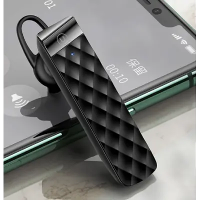 Bluetooth гарнітура USAMS-BT BT001 Black, чорний