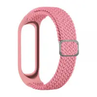 Ремешок Plaited Mi Band 3/4 Розовый Ремешок Plaited Mi Band 3/4 Розовый