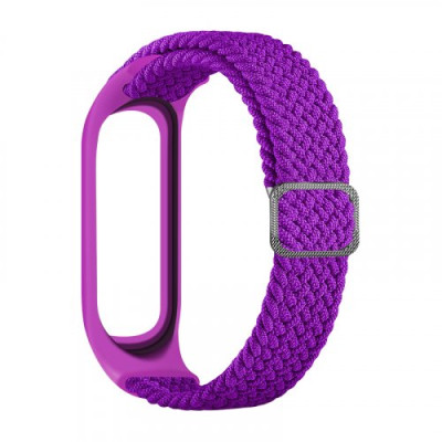 Ремешок Plaited Mi Band 3/4 Фиолетовый