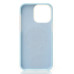 Накладка Liquid MagSafe iPhone 14 Pro Max Блакитна (Blue fog)