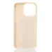 Накладка Liquid MagSafe iPhone 15 Pro Max Беж (Cream)