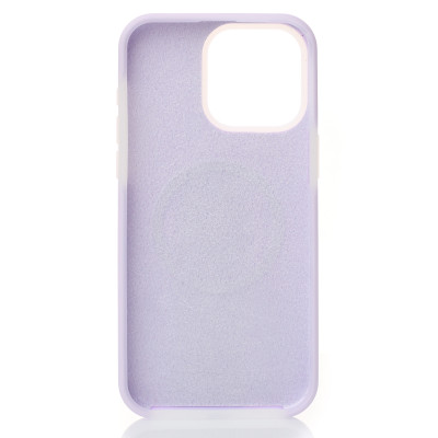 Накладка Liquid MagSafe iPhone 16 Pro Бузкова