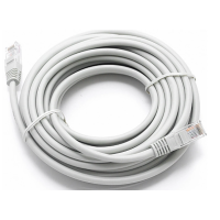 Кабель Патч-корд 10м Білий Кабель Патч-корд 10м Білий