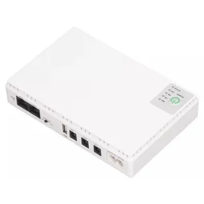 Портативный источник питания для роутера ArmorStandart DC mini UPS white, белый (ARM79308)