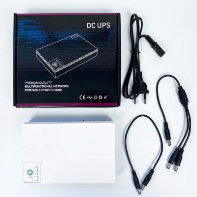 Портативне джерело живлення для роутера ArmorStandart DC mini UPS white, білий (ARM79308)
