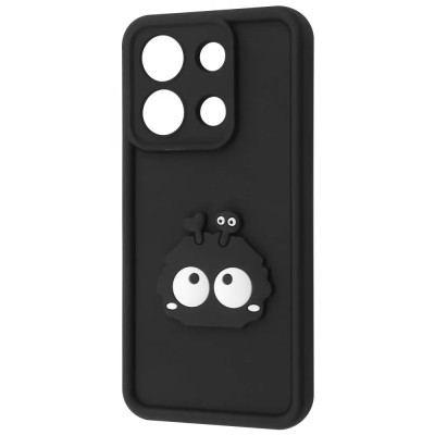 Чохол накладка Pretty Things Xiaomi Redmi Note 13 4G Чорна/ Очі