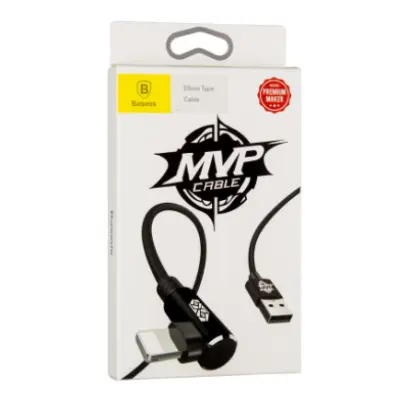 Кабель Baseus MVP Elbow Lightning 1м Чёрный