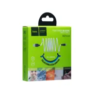 Кабель дата Hoco X21 USB Type A - Lightning 1м Чёрно-синий