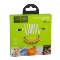 Кабель дата Hoco X21 USB Type A - Lightning 1м Чёрно-оранжевый Кабель дата Hoco X21 USB Type A - Lightning 1м Чёрно-оранжевый