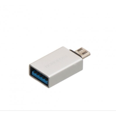 Перехідник адаптер OTG Borofone BV2 microUSB-USB