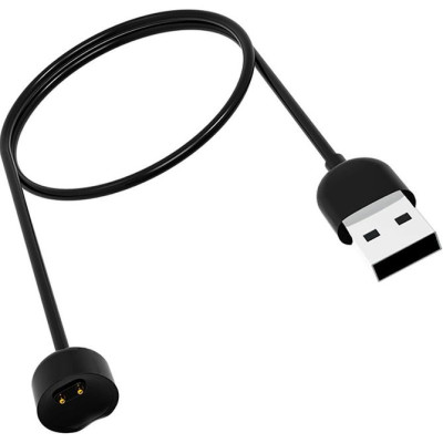 Зарядний кабель USB Xiaomi Mi Band 5 Black, Чорний
