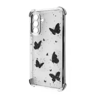 Чехол Накладка WAVE Winkie Samsung A366 (A36)/A566 (A56) Серебро/Бабочка