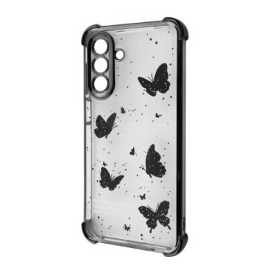 Чохол Накладка WAVE Winkie Samsung A366 (A36)/A566 (A56) Чорна/Метелик Чохол Накладка WAVE Winkie Samsung A366 (A36)/A566 (A56) Чорна/Метелик