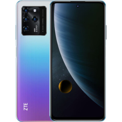 Смартфон ZTE Blade V30 4/128GB Blue, блакитний