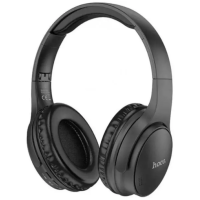 Беспроводные полноразмерные наушники Hoco W40 Black, Чёрные Беспроводные полноразмерные наушники Hoco W40 Black, Чёрные