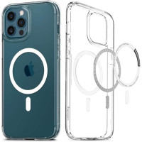 Чехол накладка SPIGEN MagSafe iPhone 12 Pro Max Прозрачная