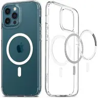 Чехол накладка SPIGEN MagSafe iPhone 12 Pro Max Прозрачная