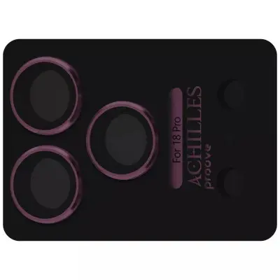 Захисне скло на камеру Proove Achilles Full iPhone 18 Pro Cherry Red Захисне скло на камеру Proove Achilles Full iPhone 18 Pro Cherry Red