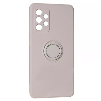 Чехол накладка Ring Samsung A525 (A52) Серая (Stone)