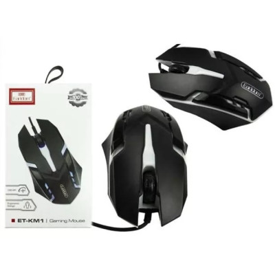 Провідна Миша USB Earldom ET-KM1 Black, Чорний