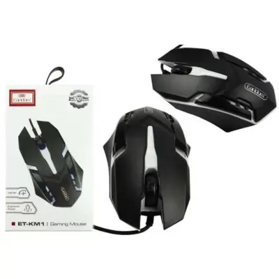 Проводная Мышь USB Earldom ET-KM1 Black, Чёрный Проводная Мышь USB Earldom ET-KM1 Black, Чёрный