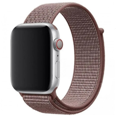 Ремешок Apple Watch 38мм Нейлон Коричневый