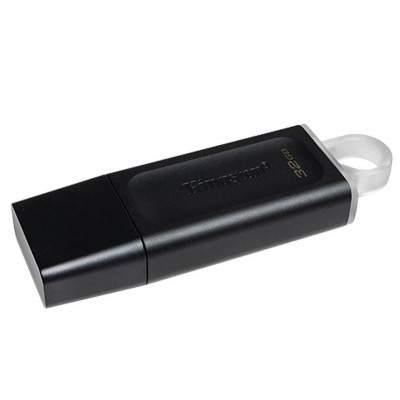 Флеш память USB 32Gb Kingston DT Exodia USB 3.2 Черно-белая