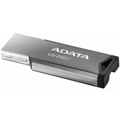 Флеш память USB 16Gb A-DATA AUV 250 Silver, Серебристый