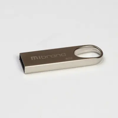 Флеш пам\'ять USB 8Gb Mibrand Irbis USB 2.0 Silver, Срібний Флеш пам\'ять USB 8Gb Mibrand Irbis USB 2.0 Silver, Срібний