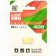 Флеш пам\'ять USB 4Gb Mibrand Hawk USB 2.0 Gold, Золотий