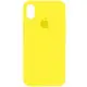 Чехол накладка HC iPhone XR Желтый (32) Flash