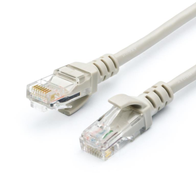 Кабель Патч-корд Atcom Geplink Cat.5e, 26AWG 1,5м Белый