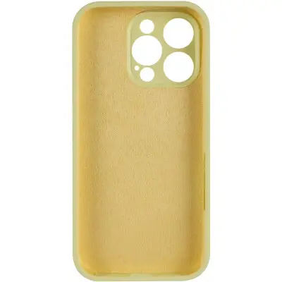 Чохол накладка HC iPhone 15 Pro Max Жовта (51) Mellow Yellow Full