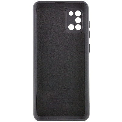 Чехол накладка Getman Liquid Silk Samsung A315 (A31) Черная
