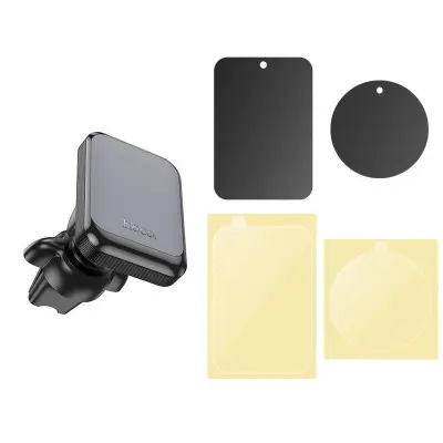 Автодержатель Hoco H24 Black, Чёрный