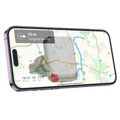 Автодержатель Hoco H24 Black, Чёрный