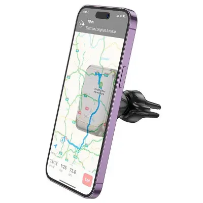 Автодержатель Hoco H24 Black, Чёрный