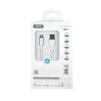 Кабель дата XO NB112 Lightning 1м Белый