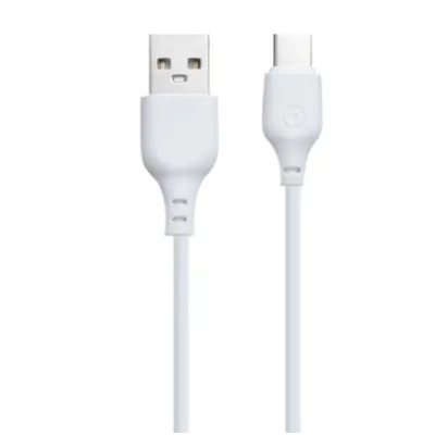 Кабель дата XO NB103 USB Type A - Type-C 1м Білий