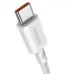 Кабель дата Baseus Superior Type-C to Type-C 1м Белый Кабель дата Baseus Superior Type-C to Type-C 1м Белый