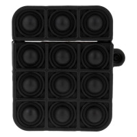 Чохол для AirPods Pop It №1 Чорний Чохол для AirPods Pop It №1 Чорний