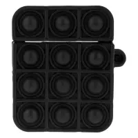 Чехол для AirPods Pop It №1 Черный