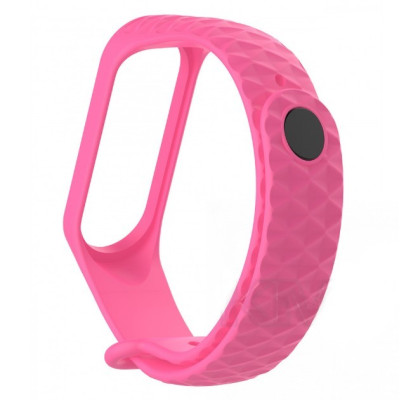 Ремешок Rhomb Mi Band 3/4 Розовый
