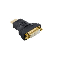 Адаптер HDMI M - DVI F Чорний