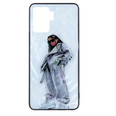 Чехол накладка Prisma Ladies OPPO Reno 5 Lite Fashion Style